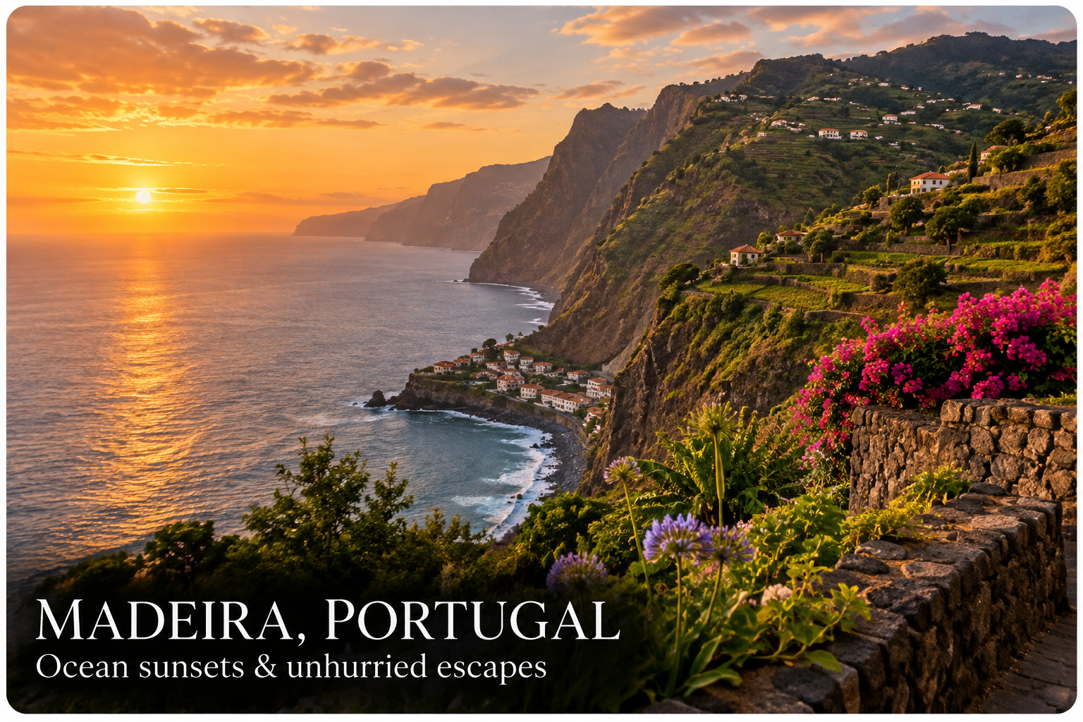 Madeira, Portugal — ocean sunsets and unhurried escapes