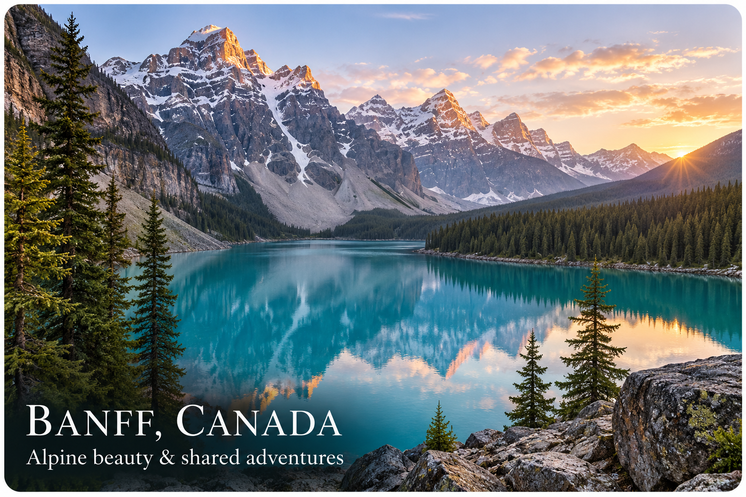 Banff, Canada — alpine beauty and shared adventures